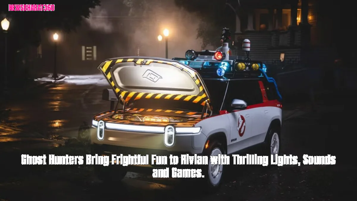 Ghost Hunters Bring Frightful Fun to Rivian with Thrilling Lights, Sounds and Games.