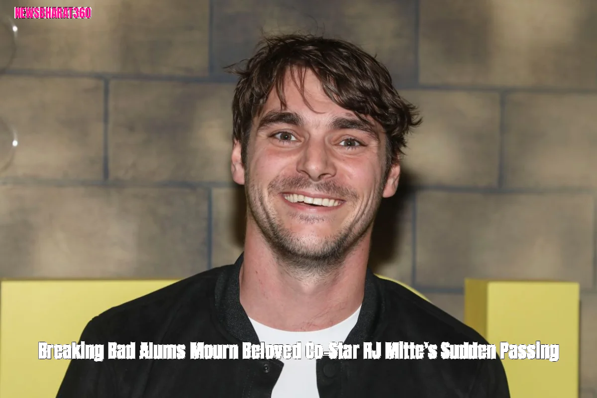 Breaking Bad Alums Mourn Beloved Co-Star RJ Mitte's Sudden Passing
