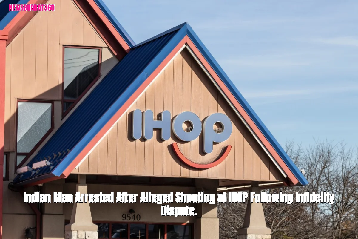 Indian Man Arrested After Alleged Shooting at IHOP Following Infidelity Dispute.