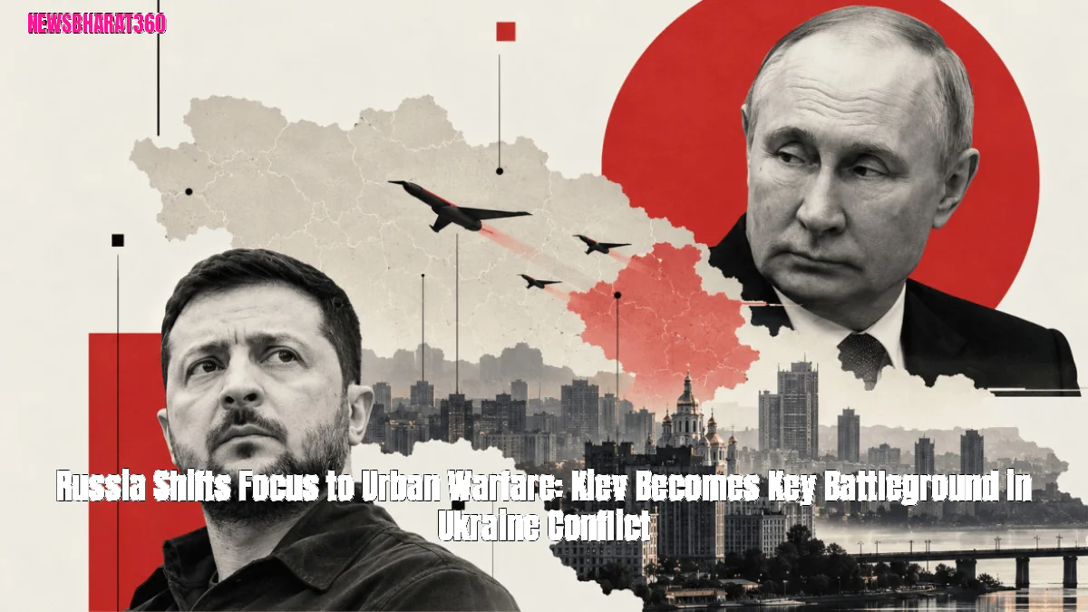 Russia Shifts Focus to Urban Warfare: Kiev Becomes Key Battleground in Ukraine Conflict
