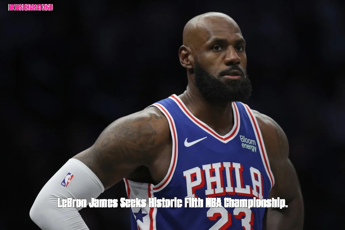 LeBron James Seeks Historic Fifth NBA Championship.
