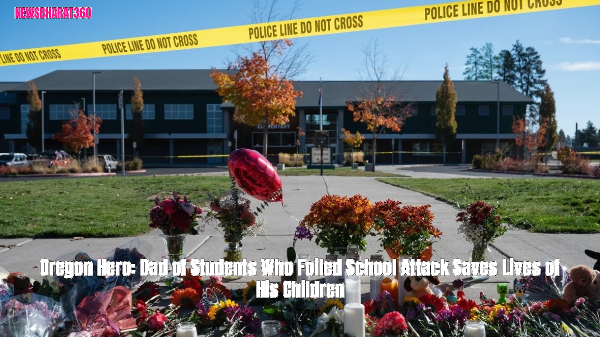 Oregon Hero: Dad of Students Who Foiled School Attack Saves Lives of His Children