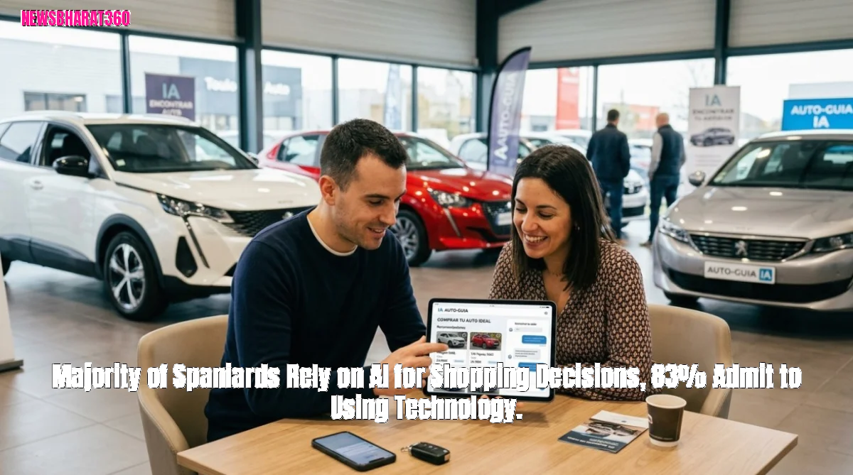 Majority of Spaniards Rely on AI for Shopping Decisions, 83% Admit to Using Technology.