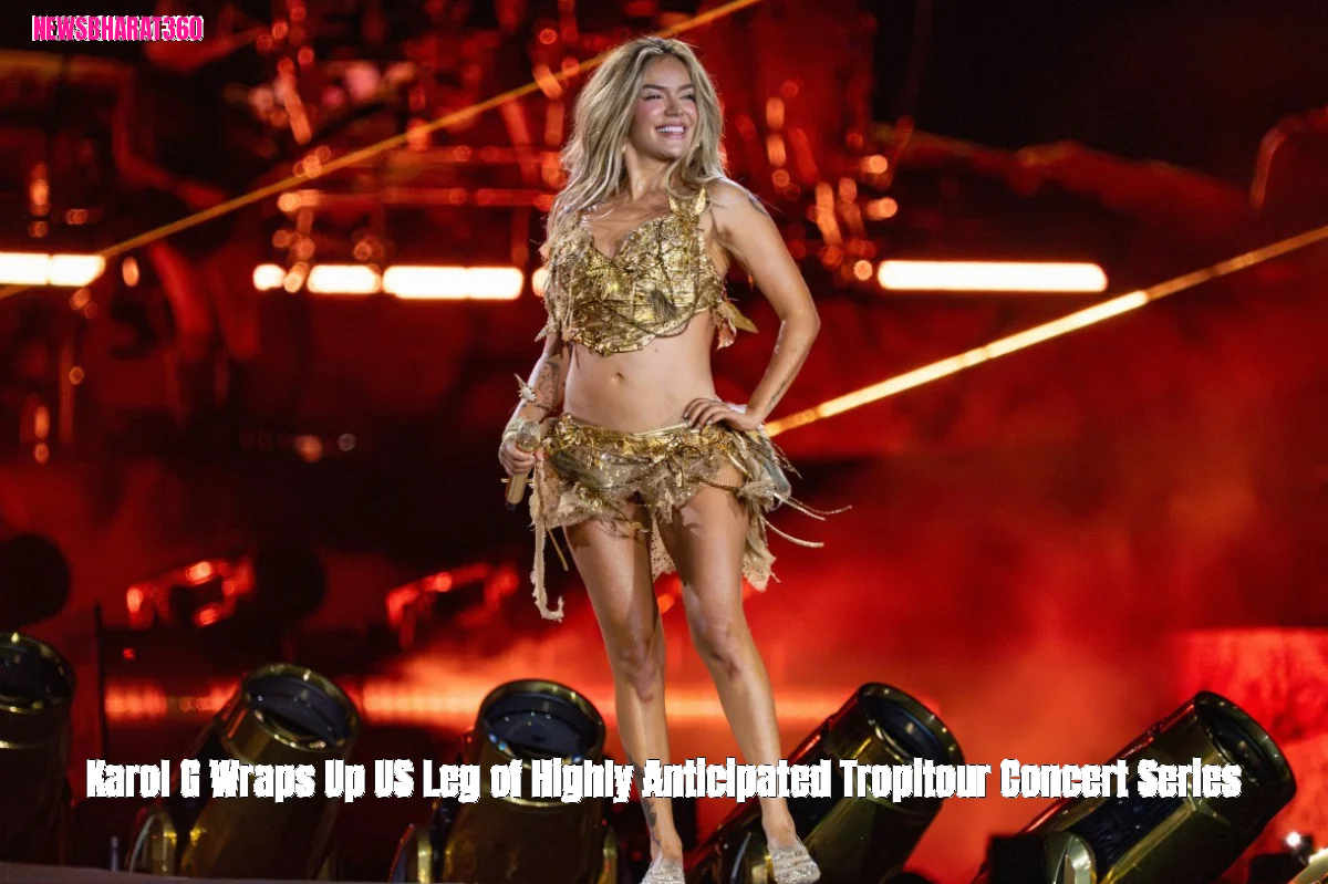 Karol G Wraps Up US Leg of Highly Anticipated Tropitour Concert Series