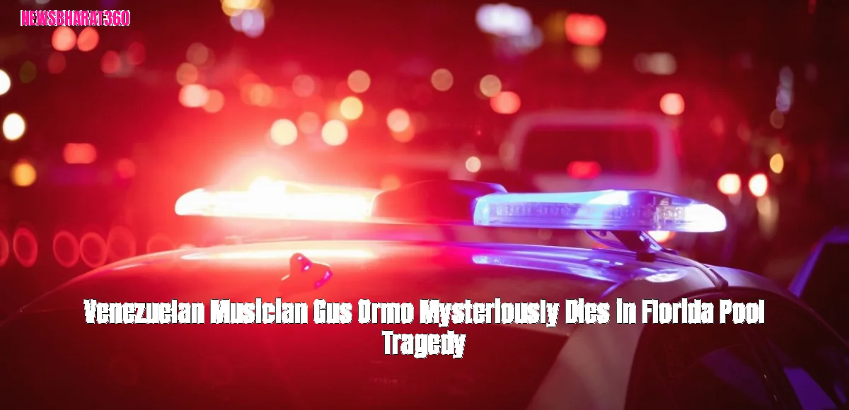 Venezuelan Musician Gus Ormo Mysteriously Dies in Florida Pool Tragedy