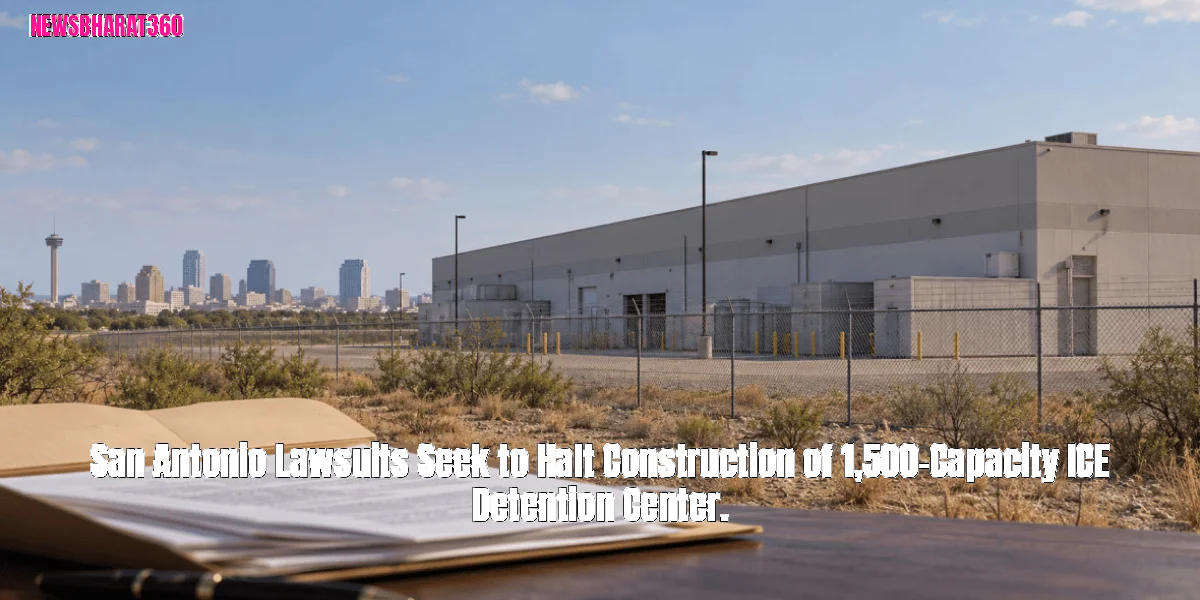 San Antonio Lawsuits Seek to Halt Construction of 1,500-Capacity ICE Detention Center.