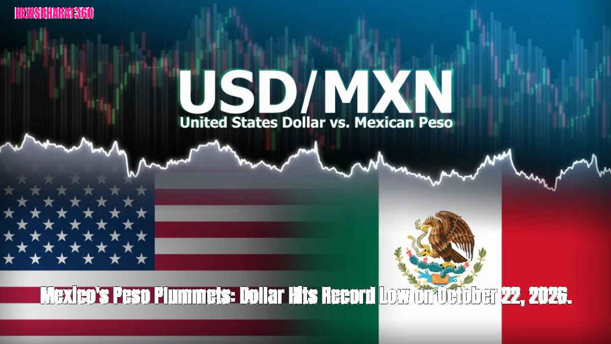 Mexico's Peso Plummets: Dollar Hits Record Low on October 22, 2026.