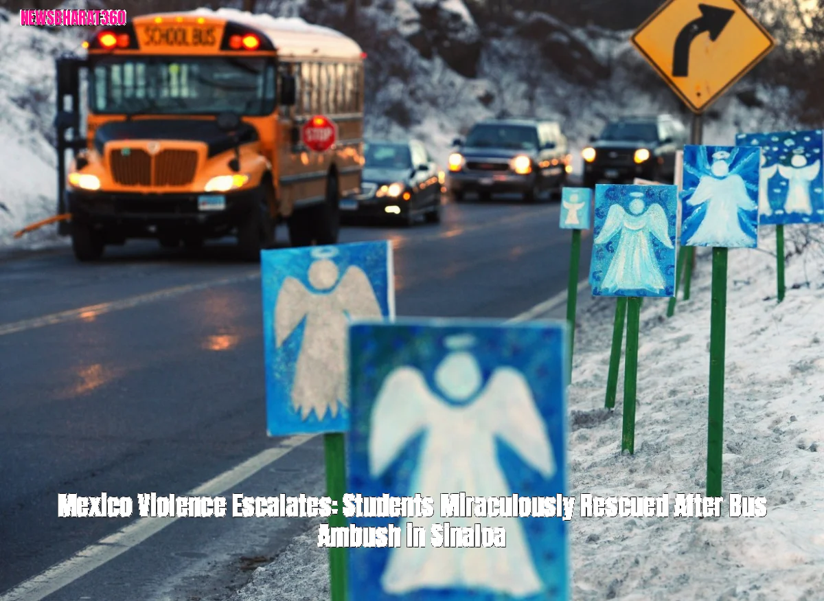 Mexico Violence Escalates: Students Miraculously Rescued After Bus Ambush in Sinaloa
