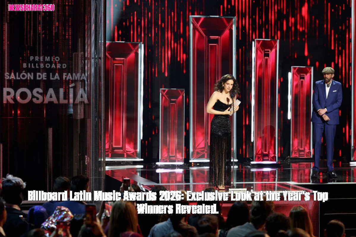 Billboard Latin Music Awards 2026: Exclusive Look at the Year's Top Winners Revealed.