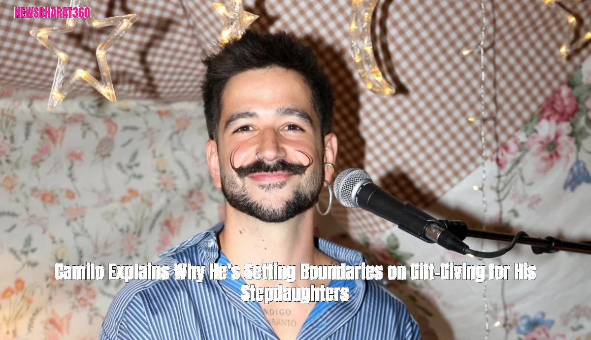 Camilo Explains Why He's Setting Boundaries on Gift-Giving for His Stepdaughters