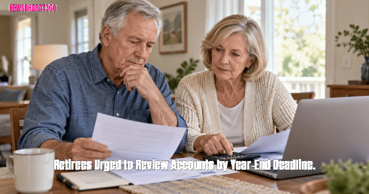 Retirees Urged to Review Accounts by Year-End Deadline.