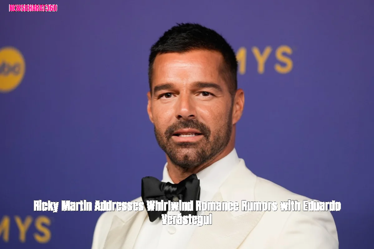 Ricky Martin Addresses Whirlwind Romance Rumors with Eduardo Verástegui