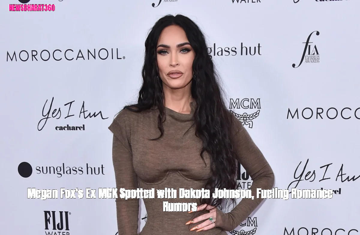 Megan Fox's Ex MGK Spotted with Dakota Johnson, Fueling Romance Rumors