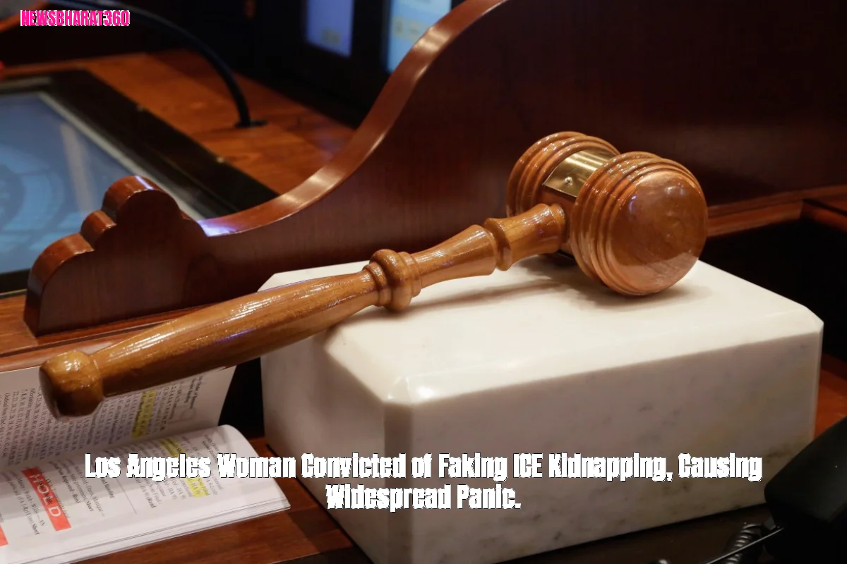 Los Angeles Woman Convicted of Faking ICE Kidnapping, Causing Widespread Panic.
