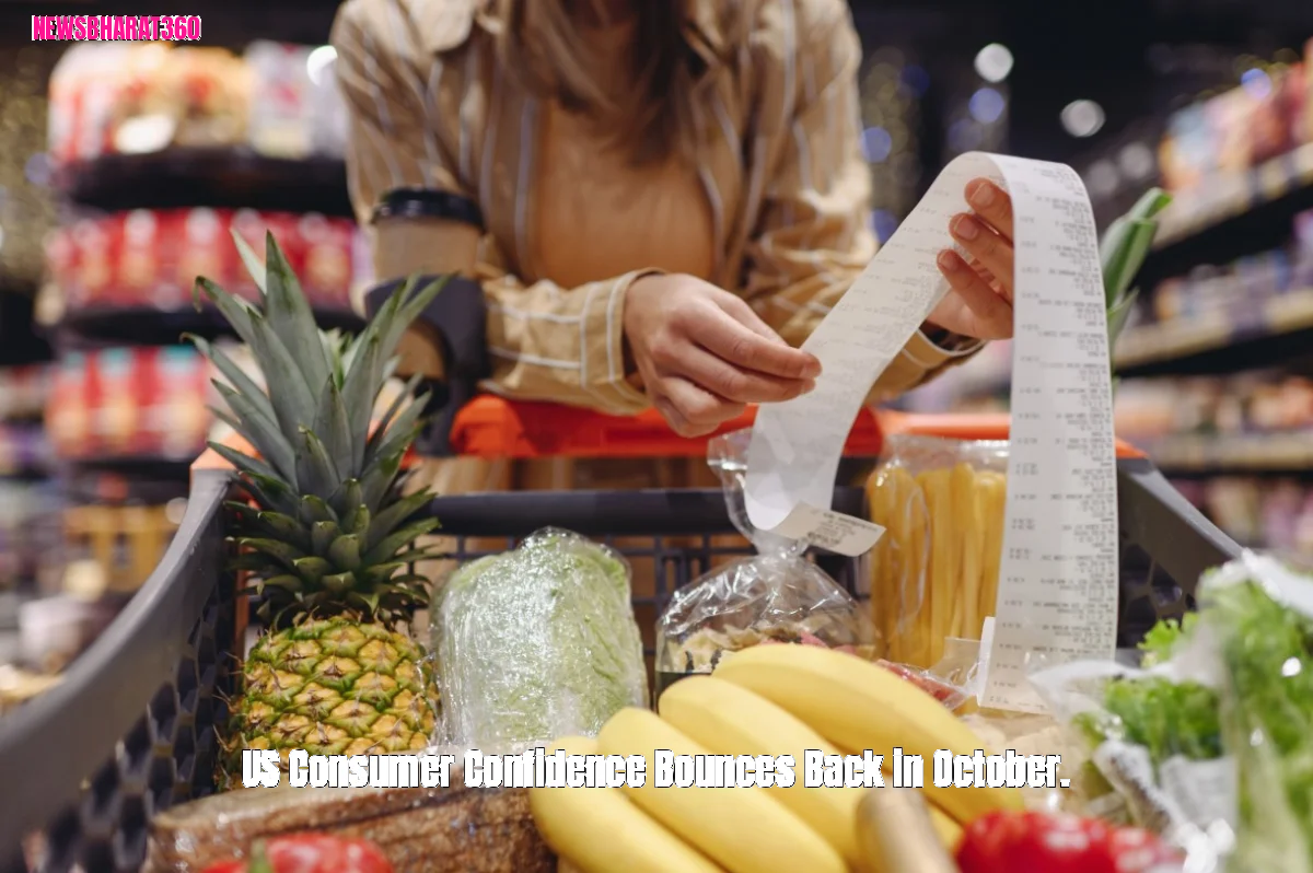 US Consumer Confidence Bounces Back in October.