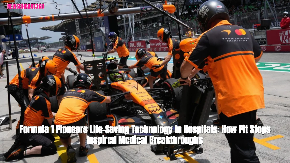 Formula 1 Pioneers Life-Saving Technology in Hospitals: How Pit Stops Inspired Medical Breakthroughs