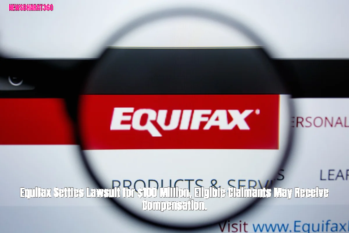 Equifax Settles Lawsuit for $100 Million, Eligible Claimants May Receive Compensation.