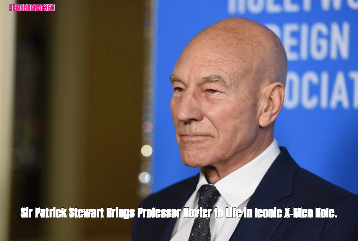 Sir Patrick Stewart Brings Professor Xavier to Life in Iconic X-Men Role.