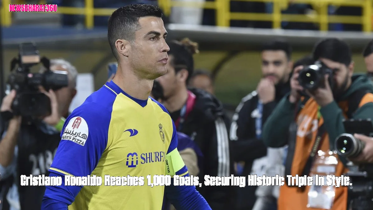 Cristiano Ronaldo Reaches 1,000 Goals, Securing Historic Triple in Style.