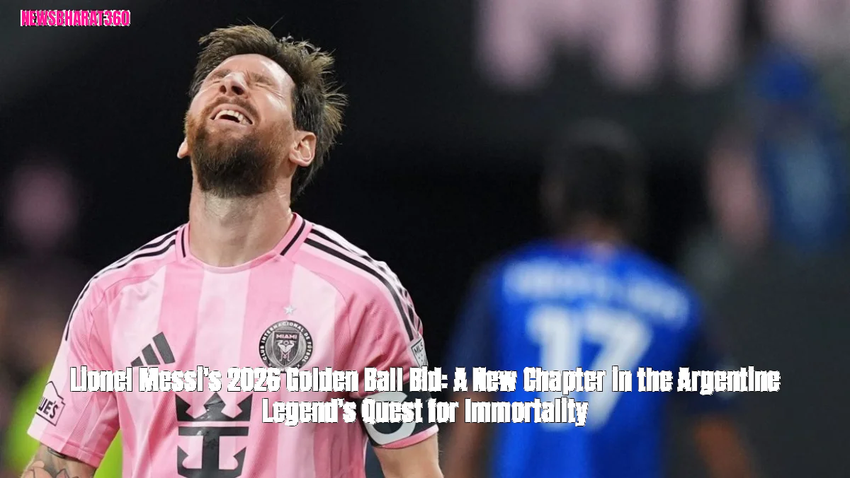 Lionel Messi's 2026 Golden Ball Bid: A New Chapter in the Argentine Legend's Quest for Immortality