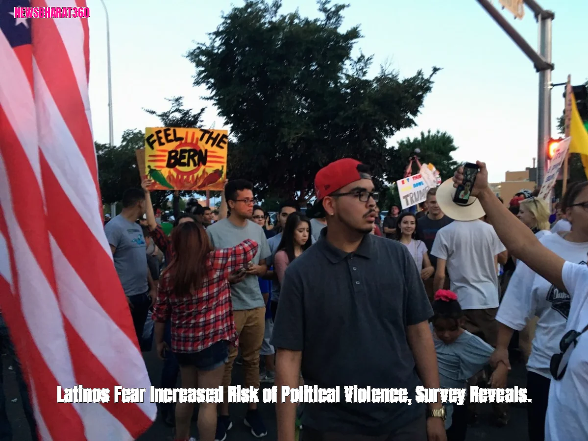 Latinos Fear Increased Risk of Political Violence, Survey Reveals.