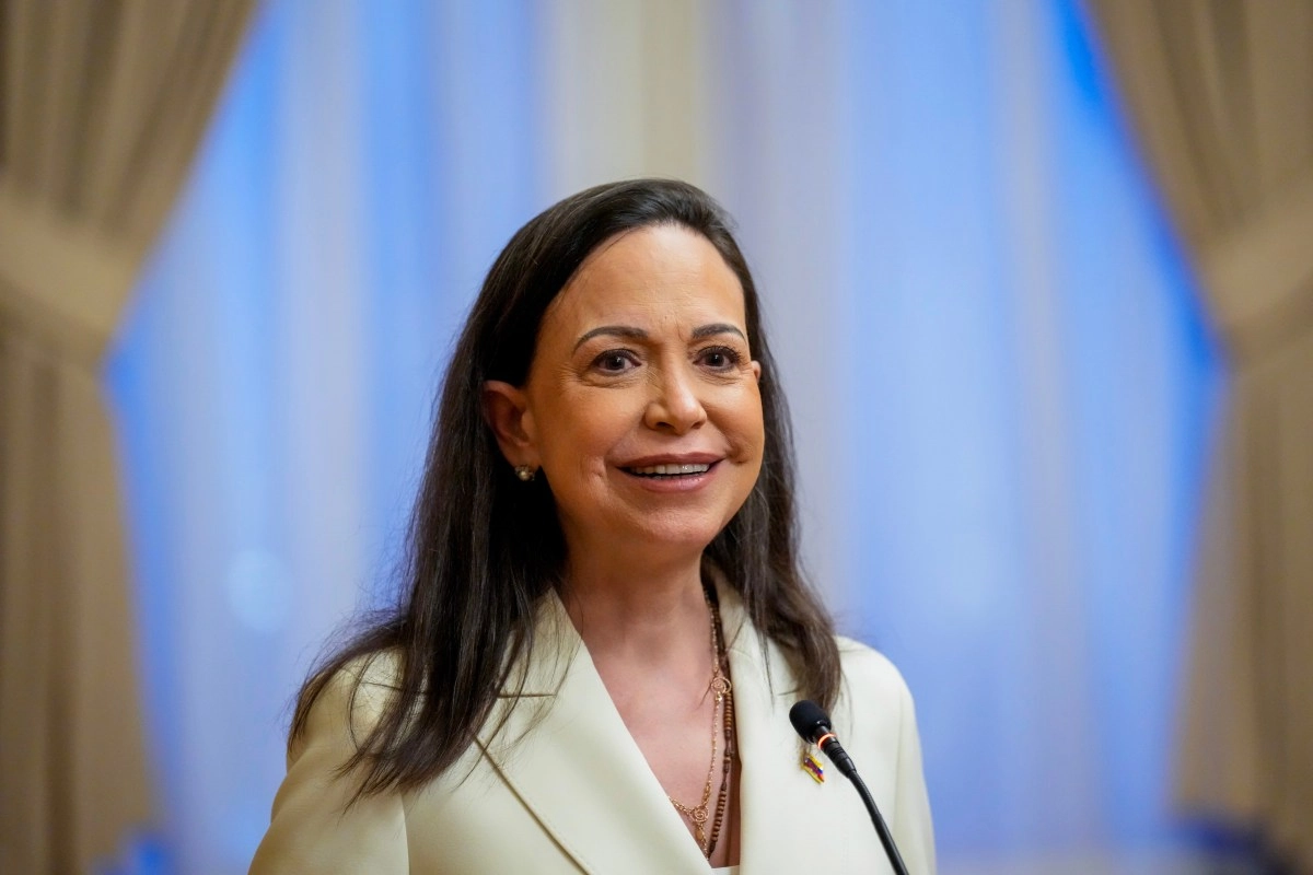 ldquoI absolutely support President Trumprsquos strategy on Venezuelardquo Maria Corina Machado
