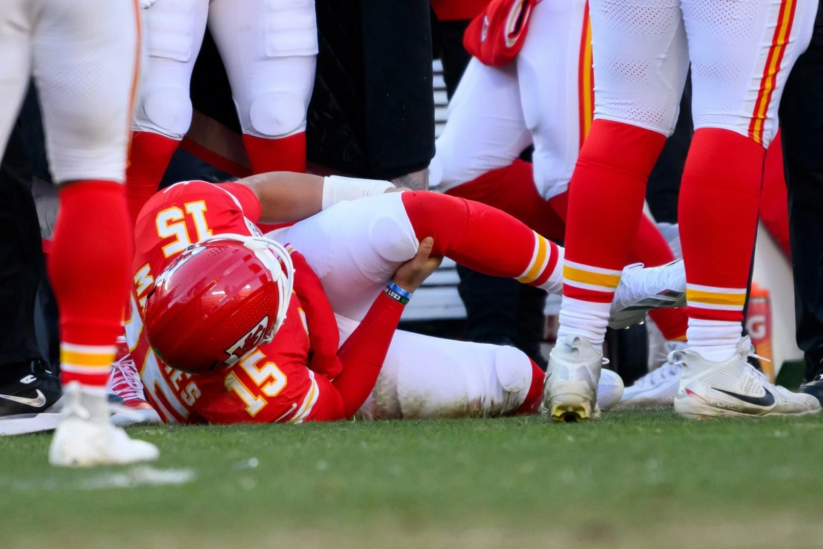 Patrick Mahomes after elimination and injury ldquoI don039t know why this had to happenrdquo