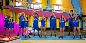 The blue team refuses to lose 'La Villa' in Exatlon Estados Unidos