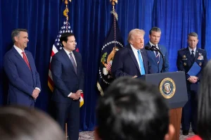 Trump announces that the United States will assume control over Venezuela while a transition considered fair by his gove