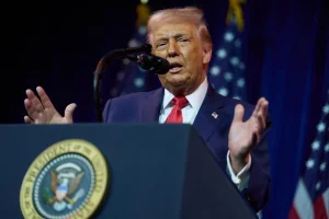 Trump announces ground attacks against cartels; claims Mexico is controlled by drug cartels.