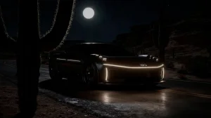 It seems impossible: the car that disappears At night