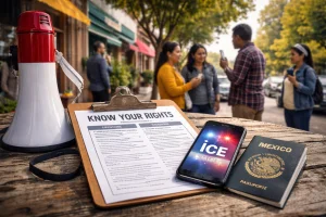 A Los Angeles neighborhood will activate an alert system against ICE operations