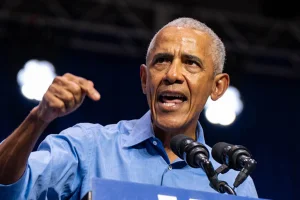 'It's an atrocity that in such a rich country we have people on the streets,' Barack Obama acknowledges