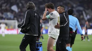 Marcel Ruiz will find out this Friday if the injury to his right knee is serious