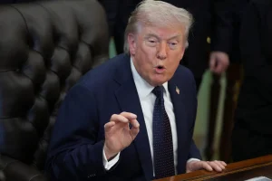 Donald Trump closes a deal with a major company to reduce the price of his medications