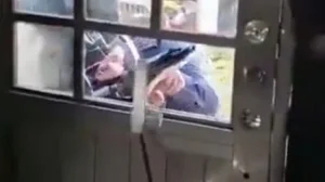 They capture on video the kidnapping of a Mexican journalist by an armed commando who broke into her house