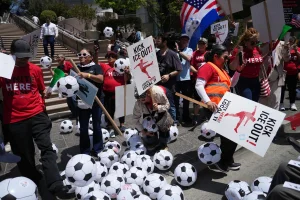 SoFi Stadium workers authorize strike days before FIFA World Cup