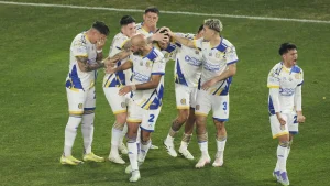 Guard of shame in Argentina: Estudiantes protested against Rosario Central's title with Di Maria