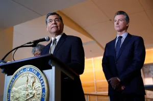 Gavin Newsom and Kamala Harris support Xavier Becerra for governor of California