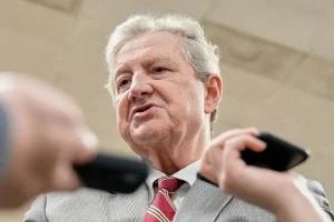 John Kennedy considers the option of running for president