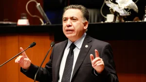 Enrique Inzunza, the Mexican senator accused by the US of drug trafficking, assures that he will remain in office