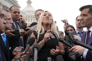 �We are fed up with the Republican Party,� says Marjorie Taylor Greene, former ally of Donald Trump