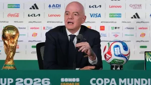 Gianni Infantino also joined in the praise for Memo Ochoa