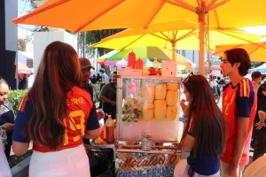 Street vendors �drink� a bittersweet cup