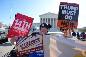 Who are the immigrants who led the demand for citizenship by birth?