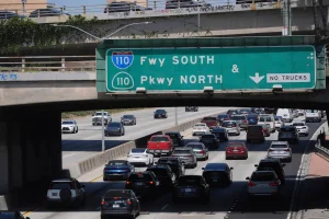 Prosecutor's Office accuses Latino of closing Los Angeles freeway to film video