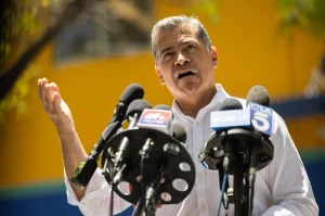 Xavier Becerra surpasses Steve Hilton in poll for California governor