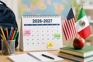 SEP 2026-2027 school calendar: key dates for families living between the US and Mexico