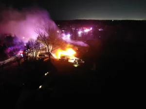 Young man arrested in Illinois for setting family home on fire after Thanksgiving argument