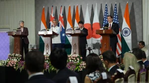 US, India, Australia and Japan reaffirm their commitment to stability in the Indo-Pacific